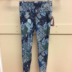 Sherpa Sapna Printed Legging - Rathee Blue Tibetan